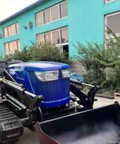 Alternative view of 机械履带旋耕机 做工好 多功能农机 带装卸铲斗